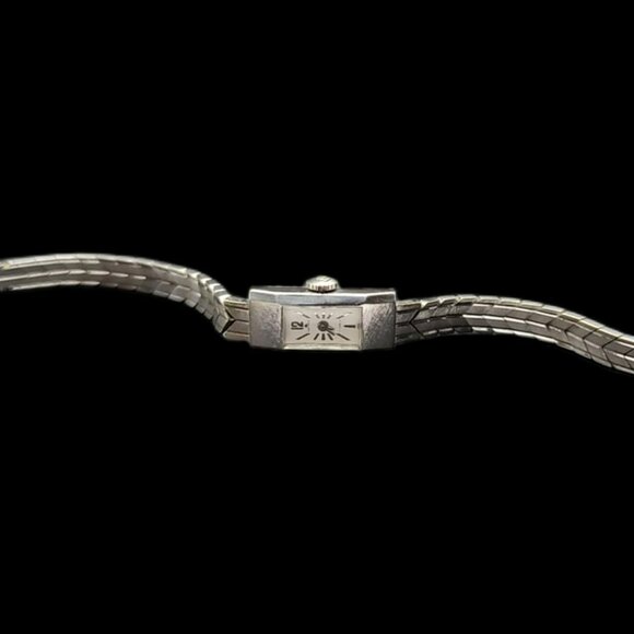 Bucherer Swiss Mechanical Silver Ladies Analog Watch - Picture 1 of 10